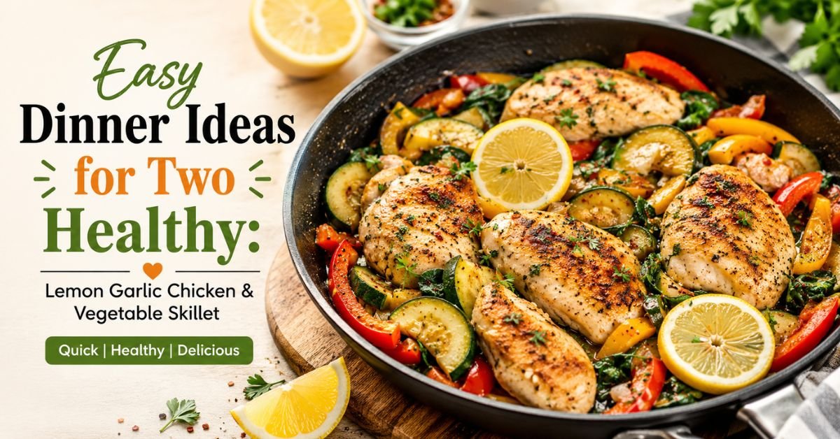 easy dinner ideas for two healthy