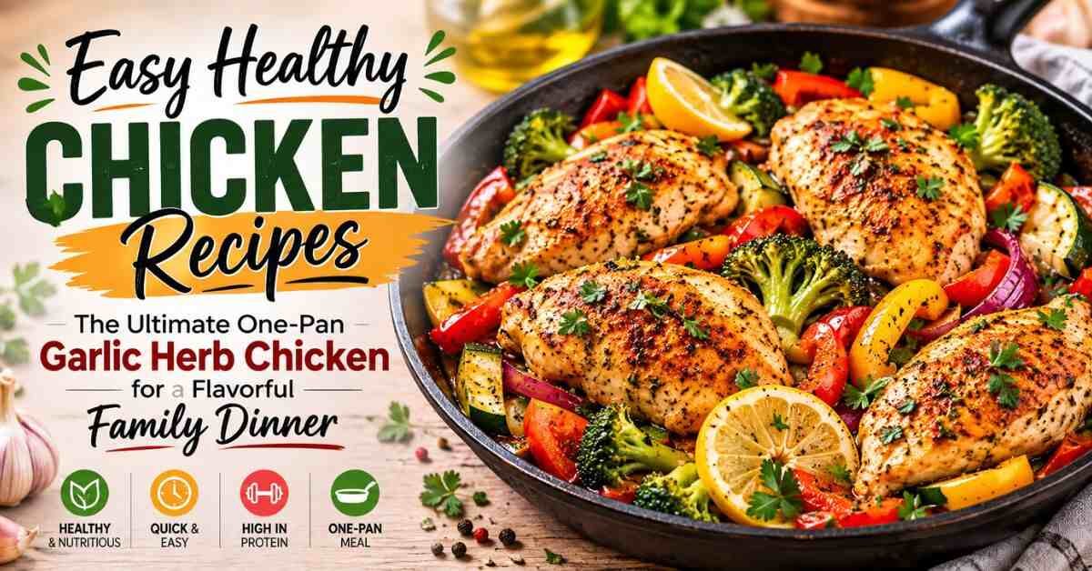easy healthy chicken recipes