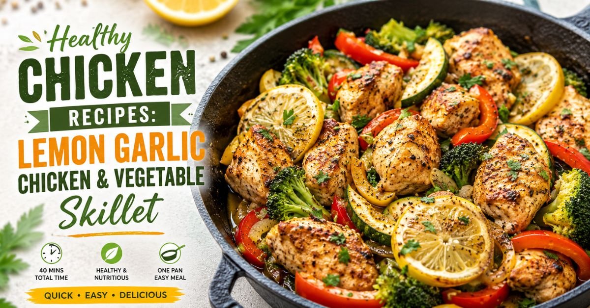 easy chicken recipes healthy dinner